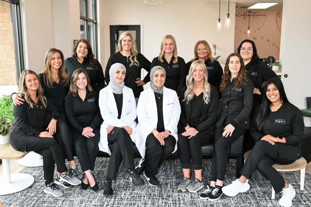 The professional dental team at Dental Reflections Dublin in Dublin, OH